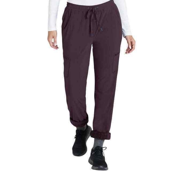NWT ☆ Eddie Bauer Purple Fleece Lined Pant Size 12 - Picture 1 of 14